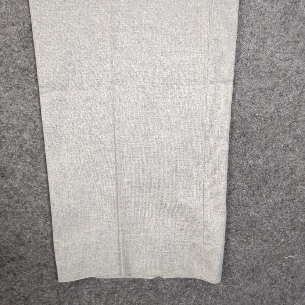 J.Crew‎ Bowery Slim Fit Dress Pants Mens 36x32 Heather Gray Textured Trousers